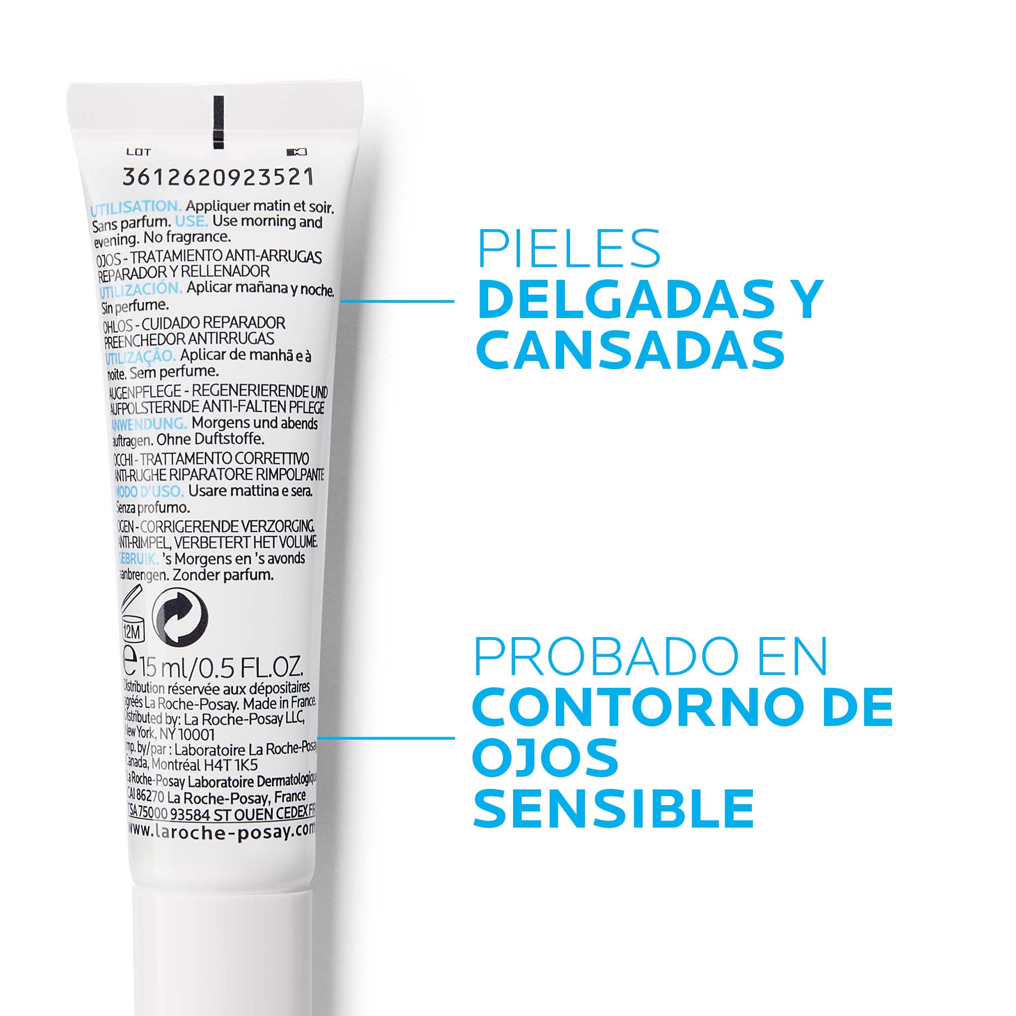 Crema Contorno de Ojos Anti-arrugas Hyalu B5 15ml - Imagen 3