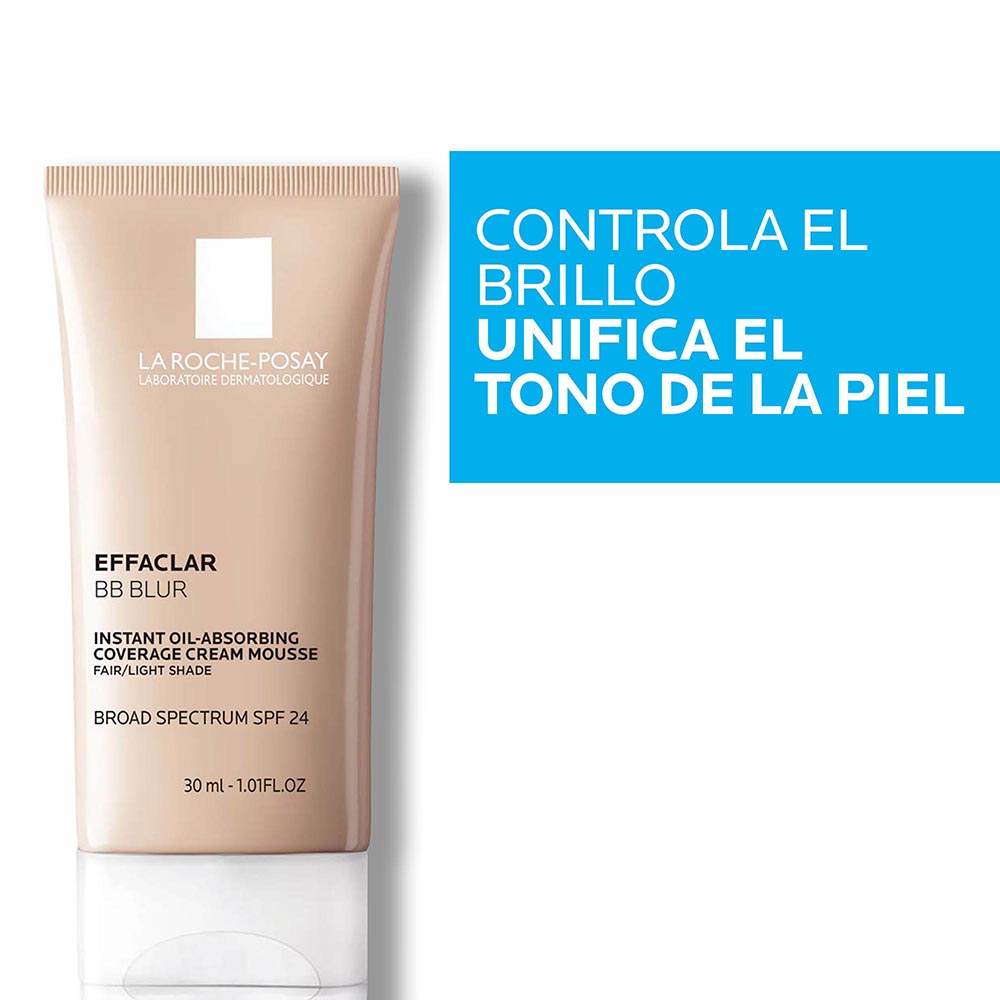 Crema Matificante con Color Effaclar BB Blur 30ml - Imagen 2