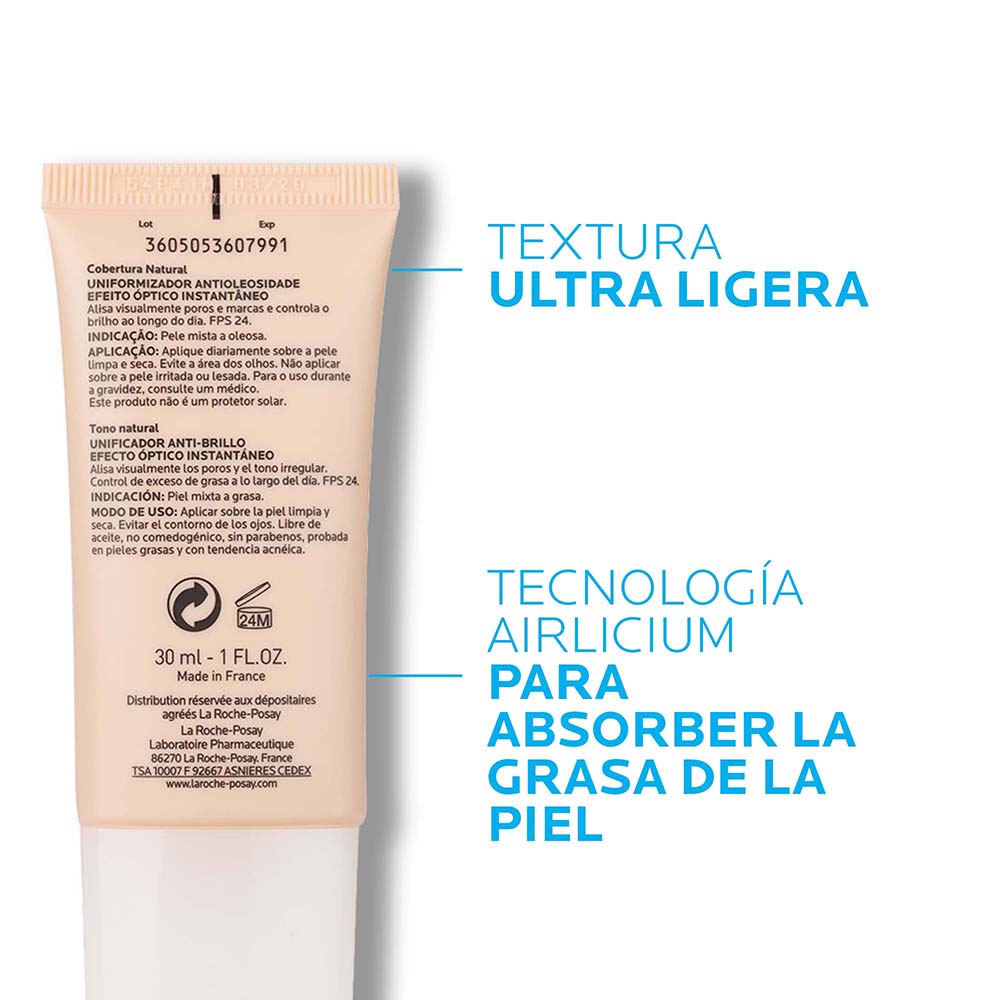 Crema Matificante con Color Effaclar BB Blur 30ml - Imagen 3